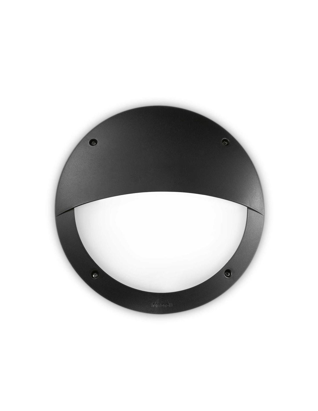 Ideal Lux Polar 2 Ap1 Noir, applique murale d'extérieur E27 IP66