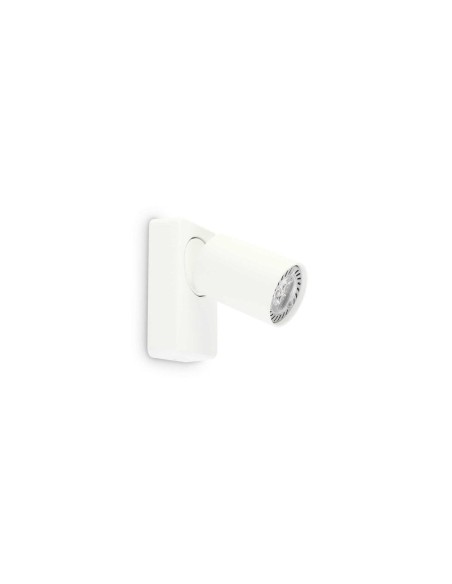 Ideal Lux Rudy Ap1 Round Bianco, applique murale