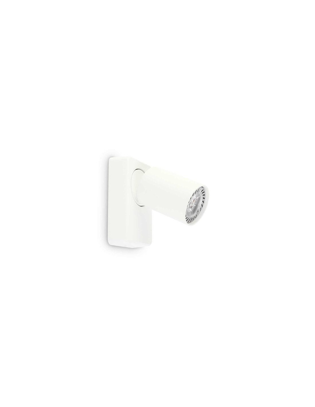 Ideal Lux Rudy Ap1 Round Bianco lampada da parete