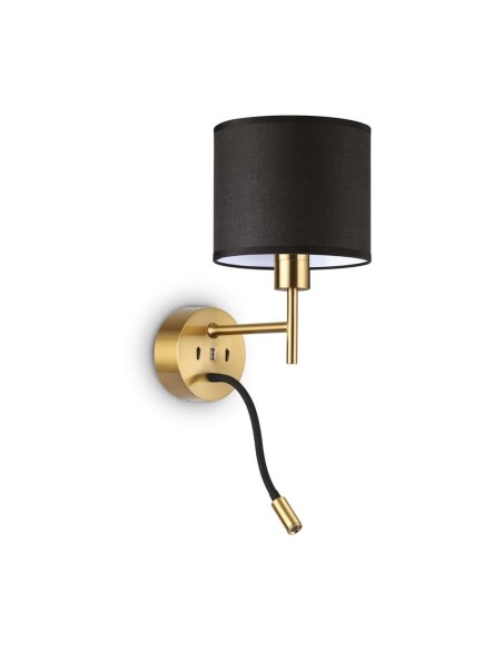 Ideal Lux Set Up Map2 Ottone lampada da parete