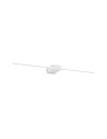 Ideal Lux Theo Ap D075 Bianco lampada da parete
