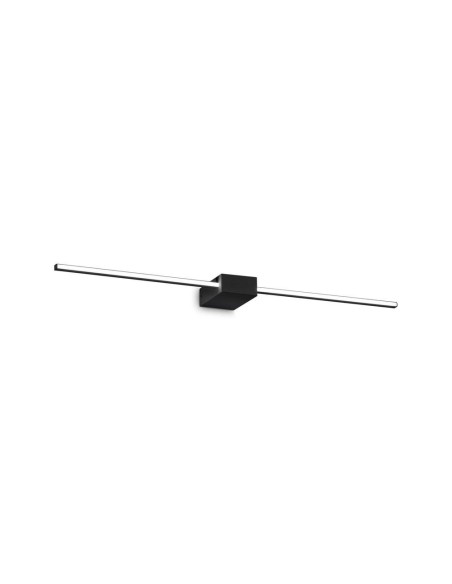 Ideal Lux Theo Ap D075 Nero lampada da parete
