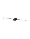 Ideal Lux Theo Ap D075 Nero lampada da parete