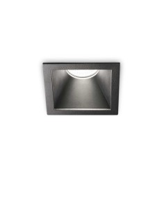 Ideal Lux Game Trim Square 11 W 3000 K Bk Bk IP65, spot encastrable