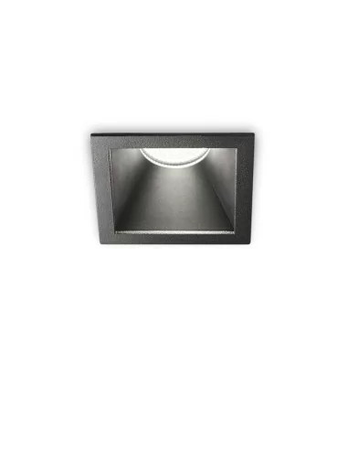 Ideal Lux Game Trim Square 11W 3000K Bk Bk Ip65 faretto da incasso
