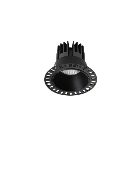 Spot encastrable Ideal Lux Game Trimless Round 11 W 3000 K noir
