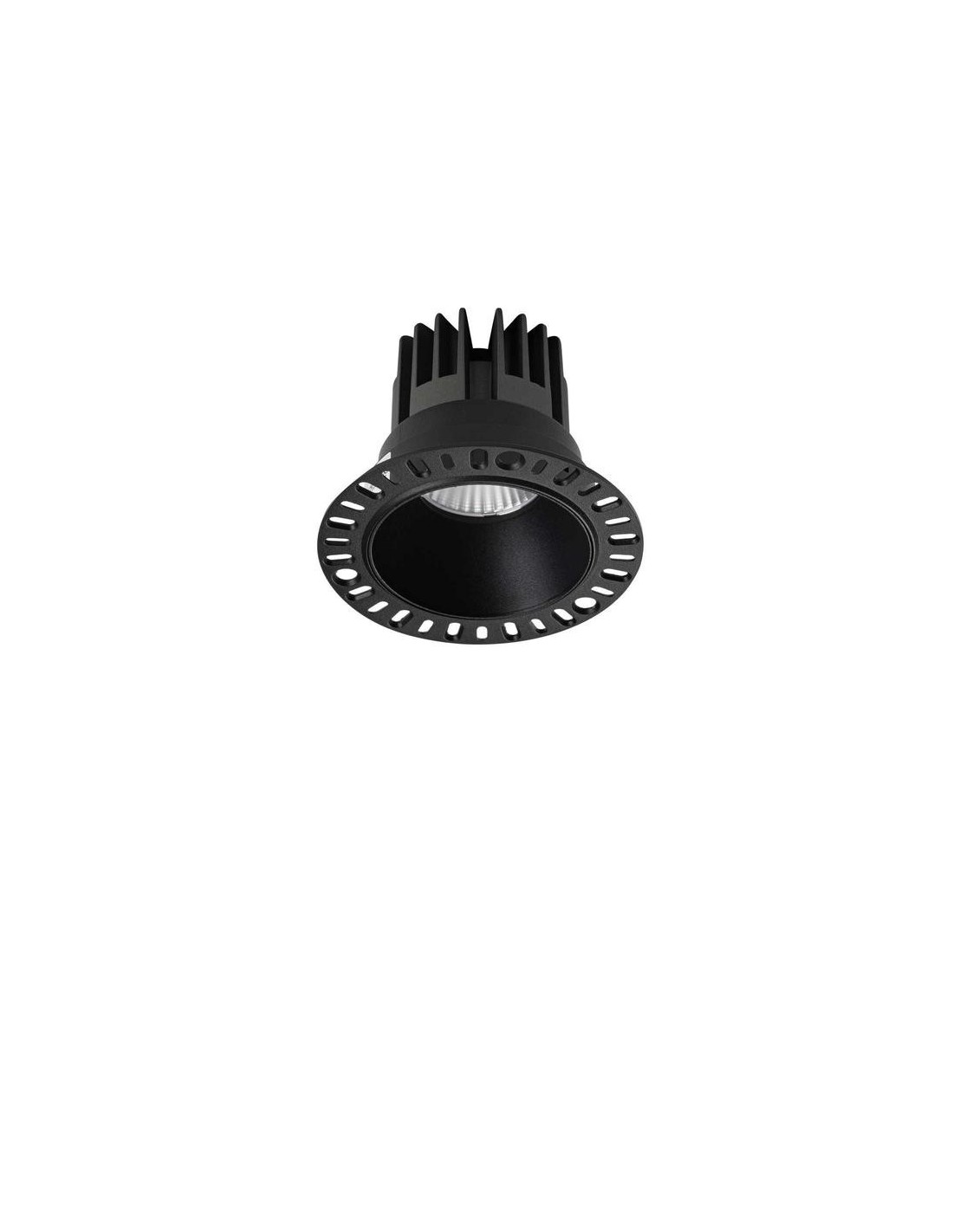 Spot encastrable Ideal Lux Game Trimless Round 11 W 3000 K noir