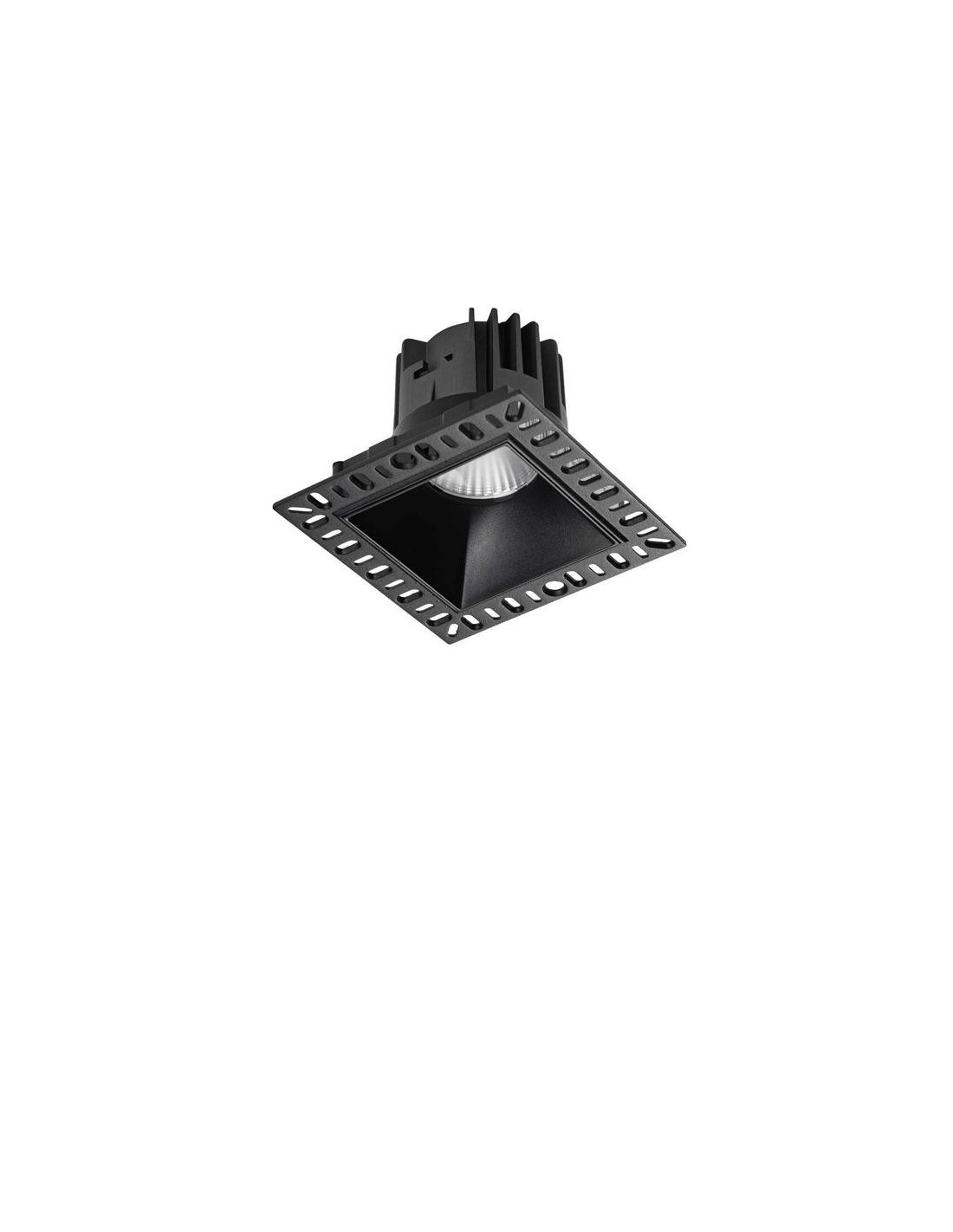 Ideal Lux Game Trimless Square 11W 3000K Bk faretto da incasso