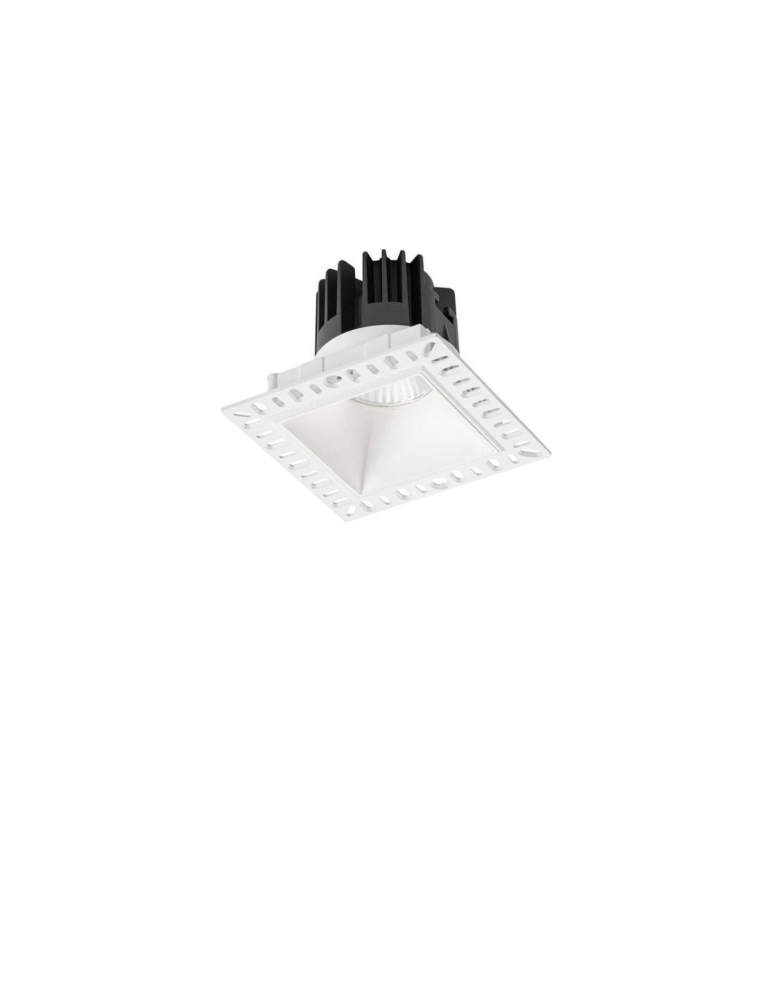 Ideal Lux Game Trimless Square 11W 3000K Wh faretto da incasso