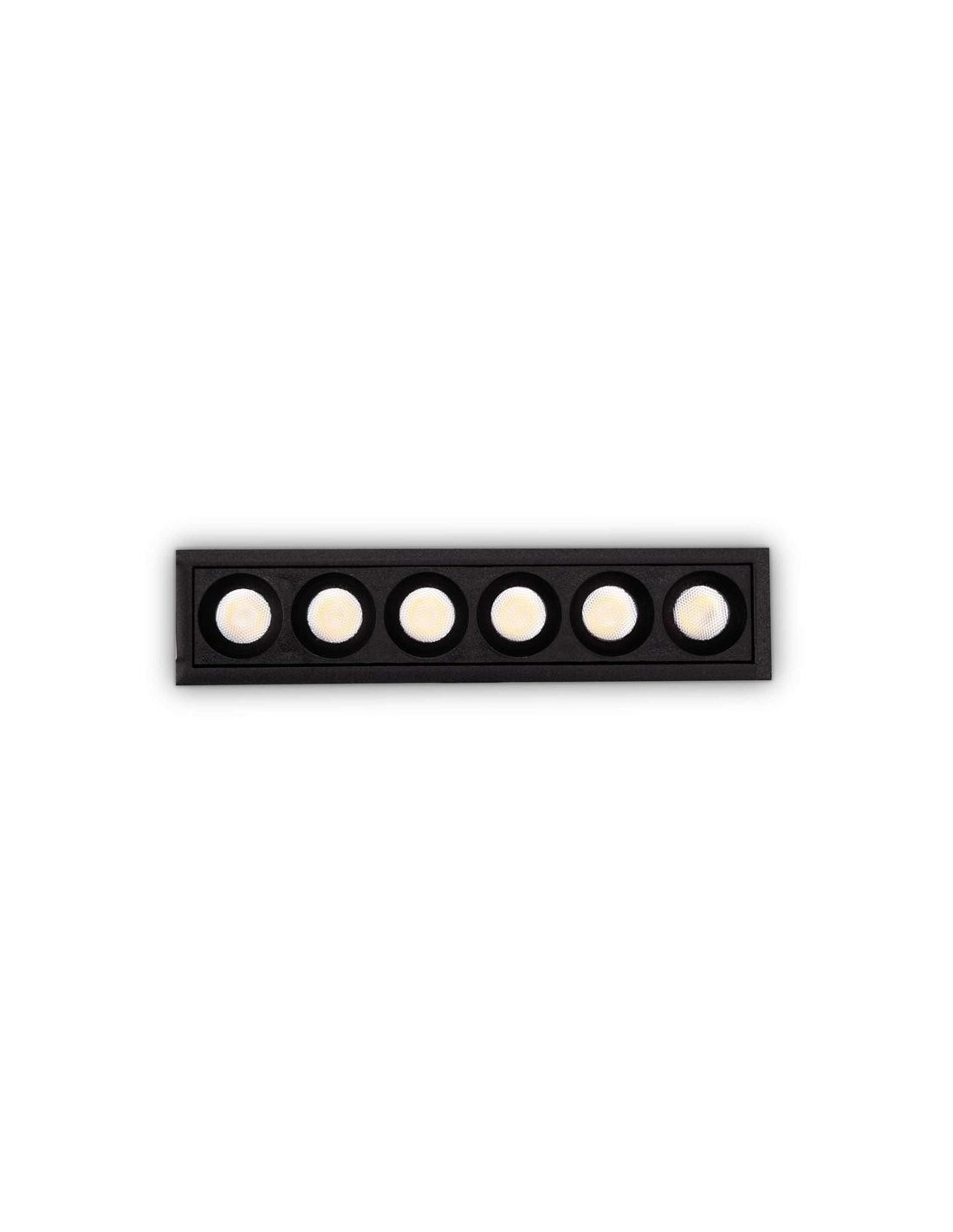 Ideal Lux Lika Fi Slim 10W 3000K Bk faretto da incasso