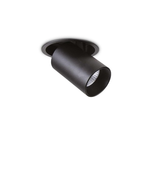 Ideal Lux Nova Fi 12W 3000K Bk faretto incasso orientabile led