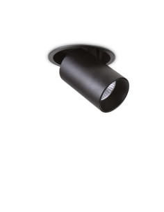 Ideal Lux Nova Fi 12 W 4 000 K Bk, spot encastrable