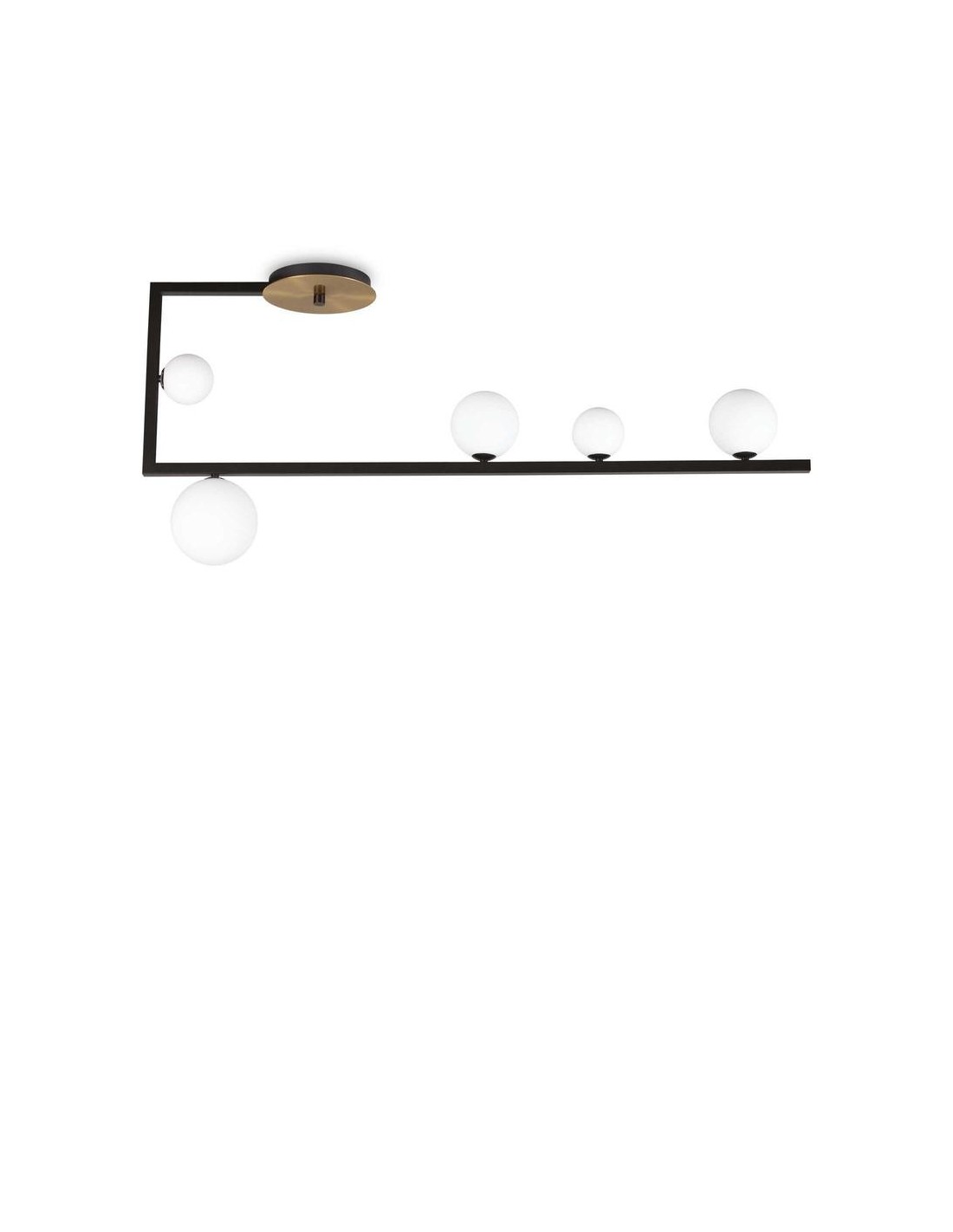 Ideal Lux Birds Pl5 plafoniera moderna da soffitto 5 luci