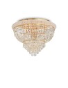 Ideal Lux Dubai Pl24 Ottone plafoniera moderna