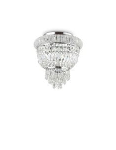 Ideal Lux Dubai Pl3 Cromo plafoniera moderna