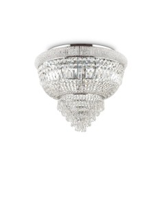 Ideal Lux Dubai Pl6 Cromo plafoniera moderna