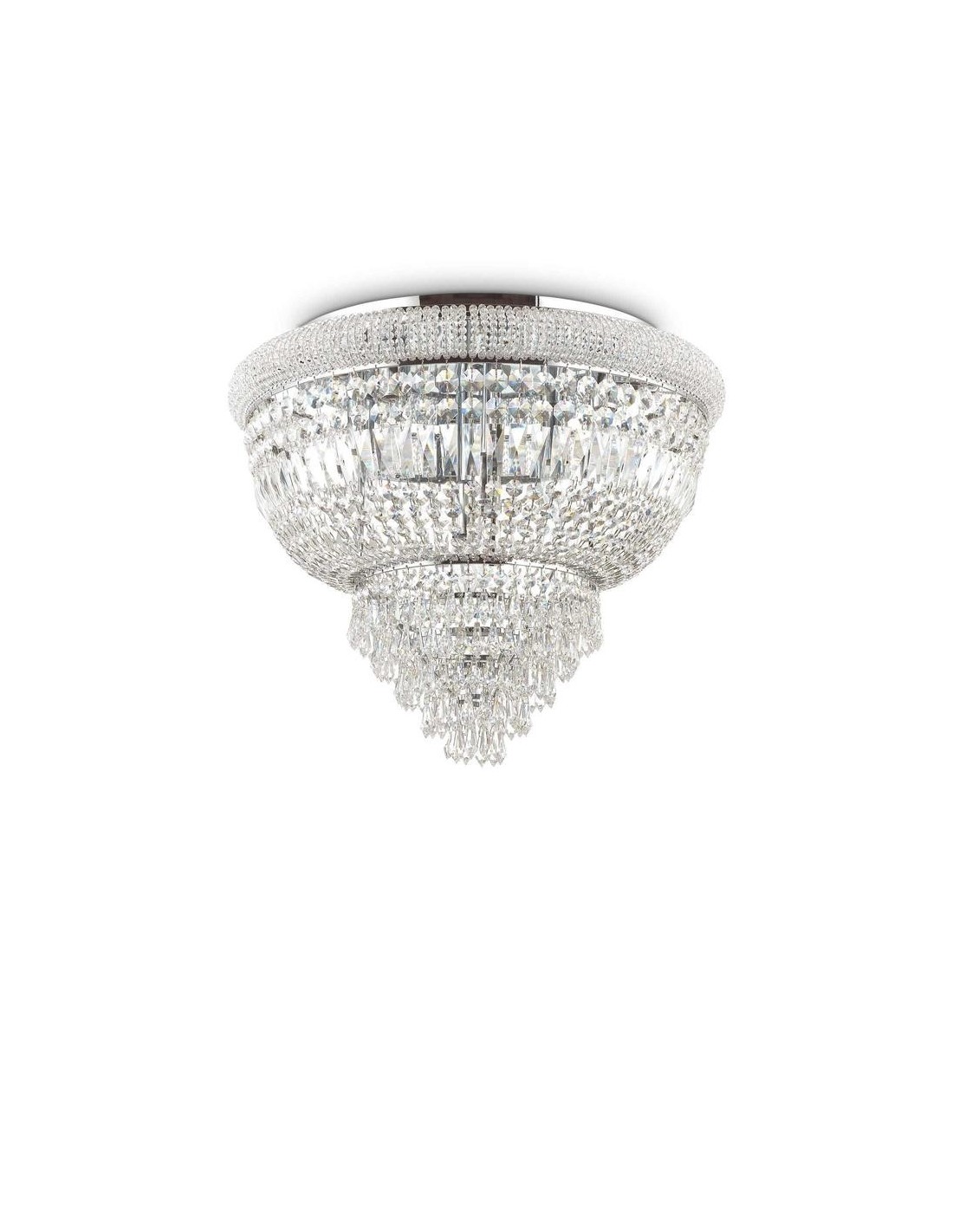 Ideal Lux Dubai Pl6 Cromo plafoniera moderna