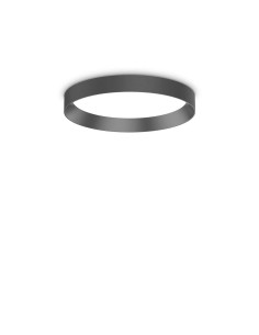 Ideal Lux Fly Pl D35 4000K Noir, plafonnier LED