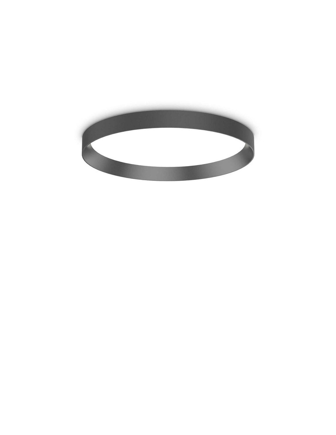 Ideal Lux Fly Pl D45 4000K Noir, plafonnier LED