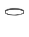 Ideal Lux Fly Pl D60 3000K Noir, plafonnier LED