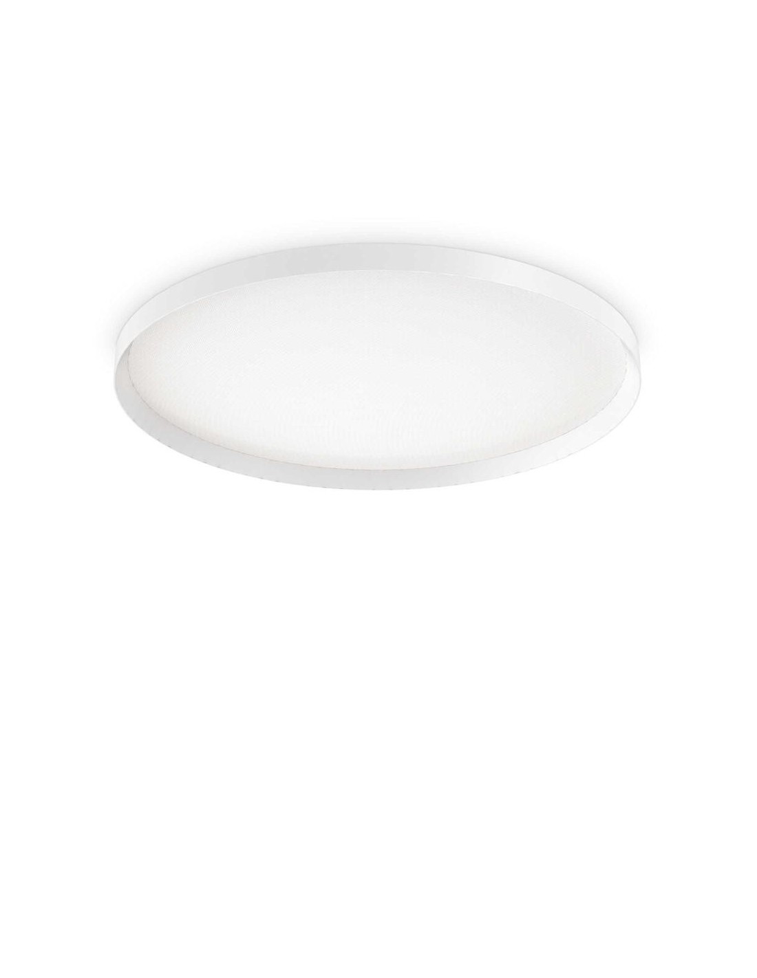 Ideal Lux Fly Pl D90 4000K Blanc, plafonnier LED