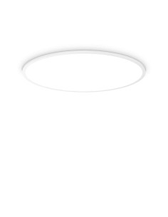 Ideal Lux Fly Slim Pl D90 4000K, plafonnier LED