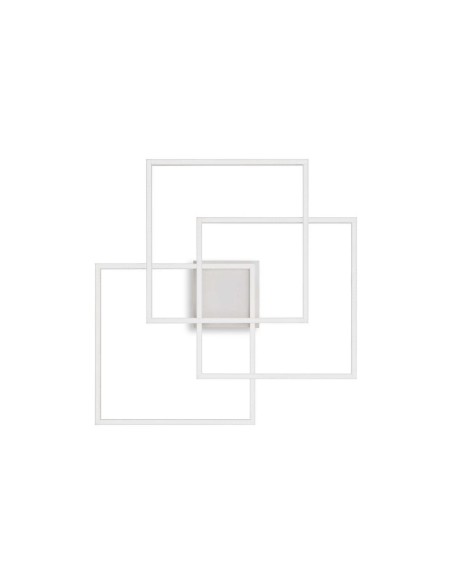 Ideal Lux Frame Pl Quadrato Bianco plafoniera led