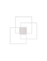 Ideal Lux Frame Pl Quadrato Bianco plafoniera led