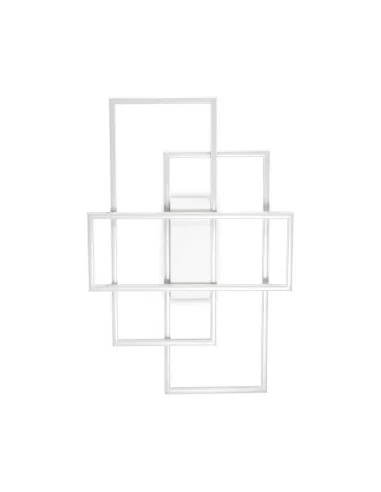 Ideal Lux Frame Pl Rettangolo Bianco plafoniera led