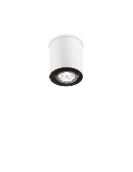 Ideal Lux Mood Pl1 D09 Round Bianco plafoniera moderna