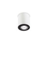 Ideal Lux Mood Pl1 D09 Round Bianco plafoniera moderna