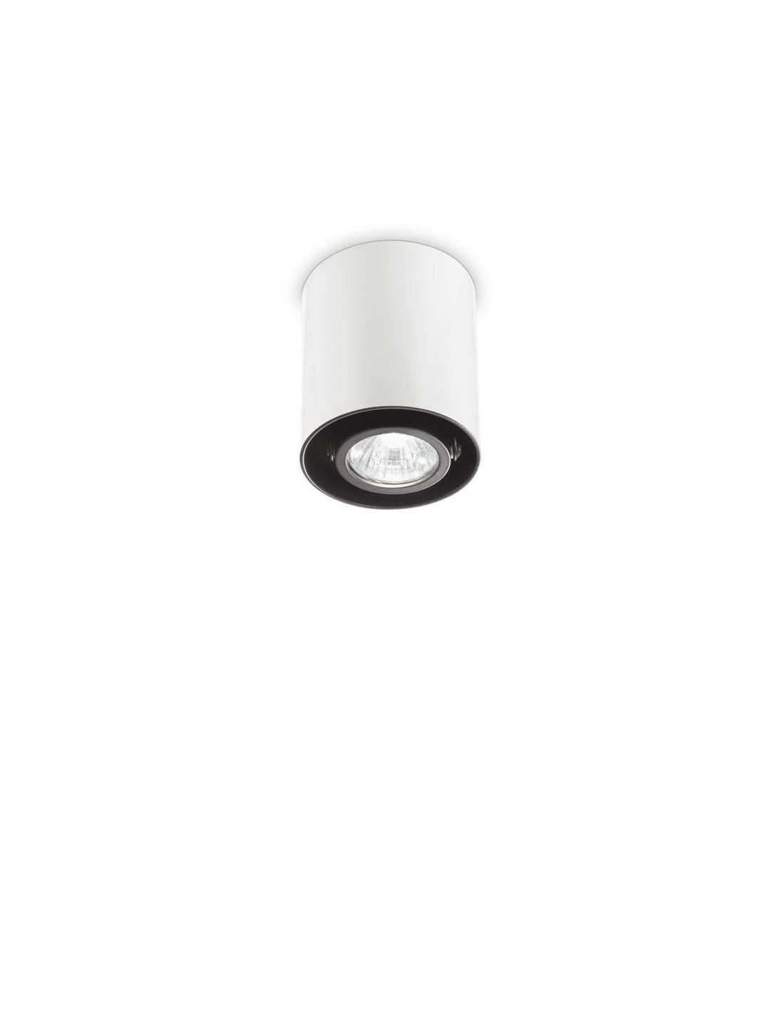 Ideal Lux Mood Pl1 D09 Round Bianco plafoniera moderna