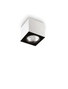 Ideal Lux Mood Pl1 D09 Square Bianco plafoniera moderna