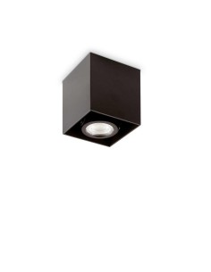 Ideal Lux Mood Pl1 D09 Square Nero plafoniera moderna