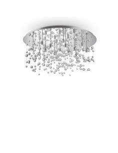 Ideal Lux Neve Pl15 Cromo plafoniera moderna