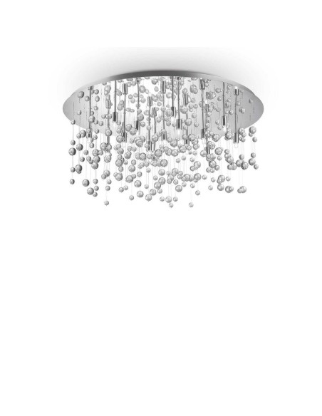 Ideal Lux Neve Pl15 Cromo plafoniera moderna