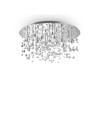 Ideal Lux Neve Pl15 Cromo plafoniera moderna