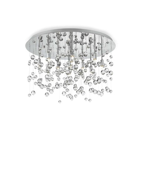Ideal Lux Neve Pl8 Cromo plafoniera moderna
