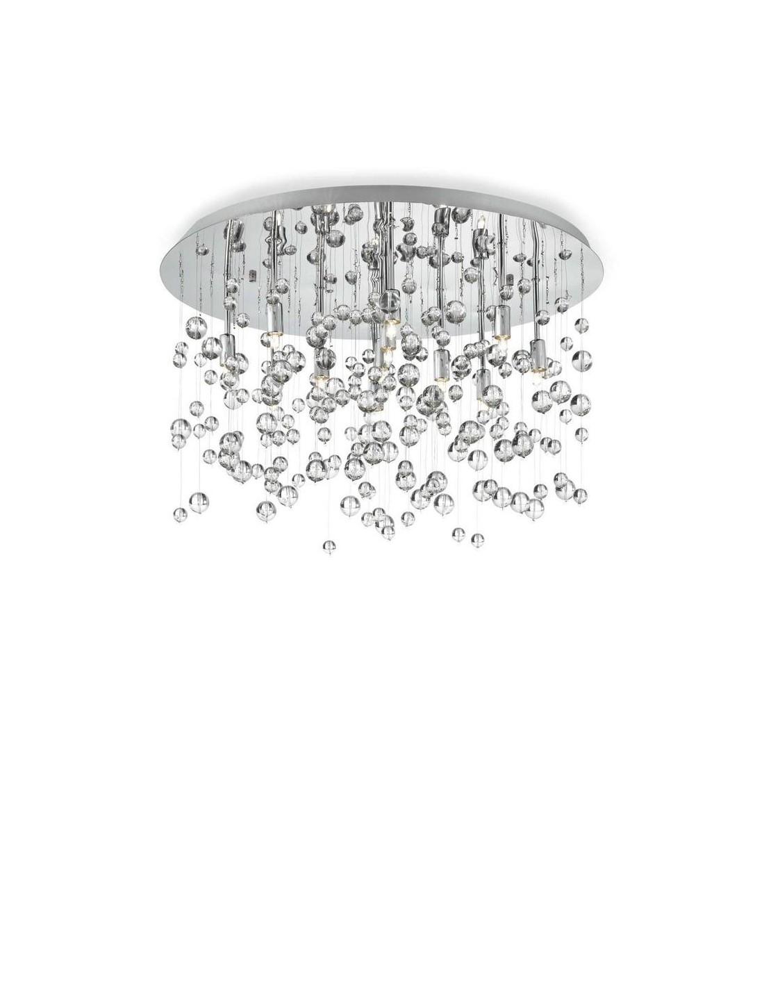 Ideal Lux Neve Pl8 Cromo plafoniera moderna