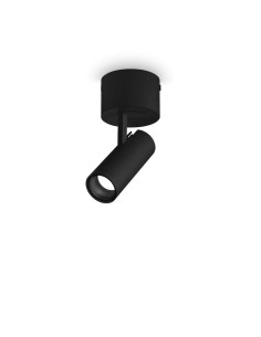 Ideal Lux Play Pl Noir, plafonnier LED