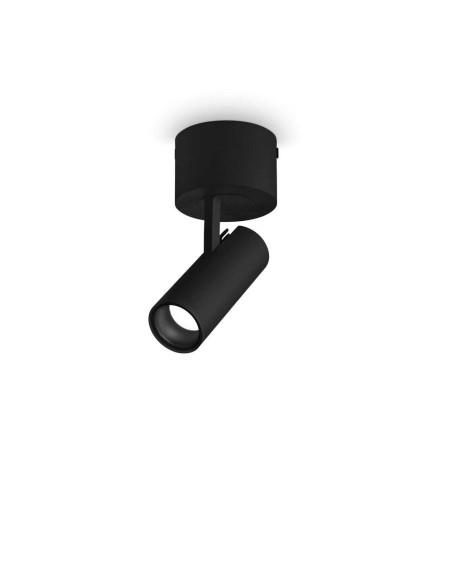 Ideal Lux Play Pl Noir, plafonnier LED