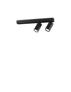 Ideal Lux Profilo Pl2 Nero plafoniera moderna