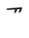 Ideal Lux Profilo Pl2 Nero plafoniera moderna
