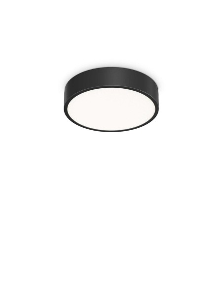 Ideal Lux Ray Pl D30 Noir, plafonnier LED