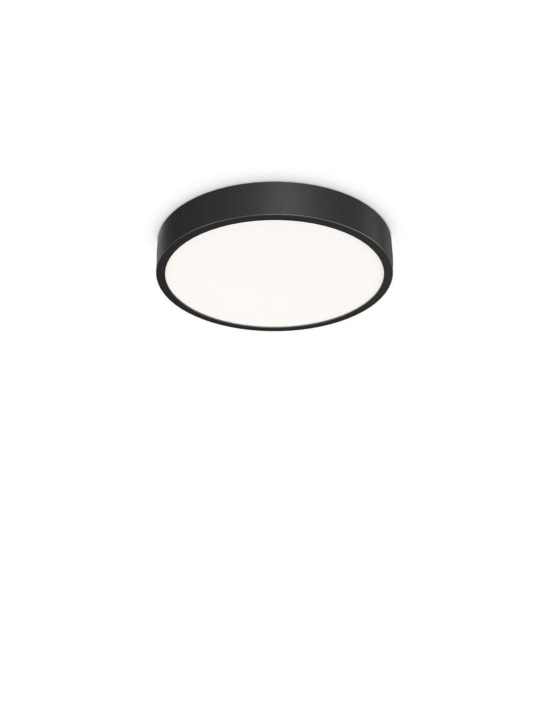 Ideal Lux Ray Pl D40 Noir, plafonnier LED