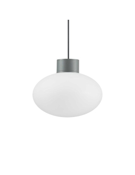 Lustre moderne Ideal Lux Clio Msp1 Anthracite