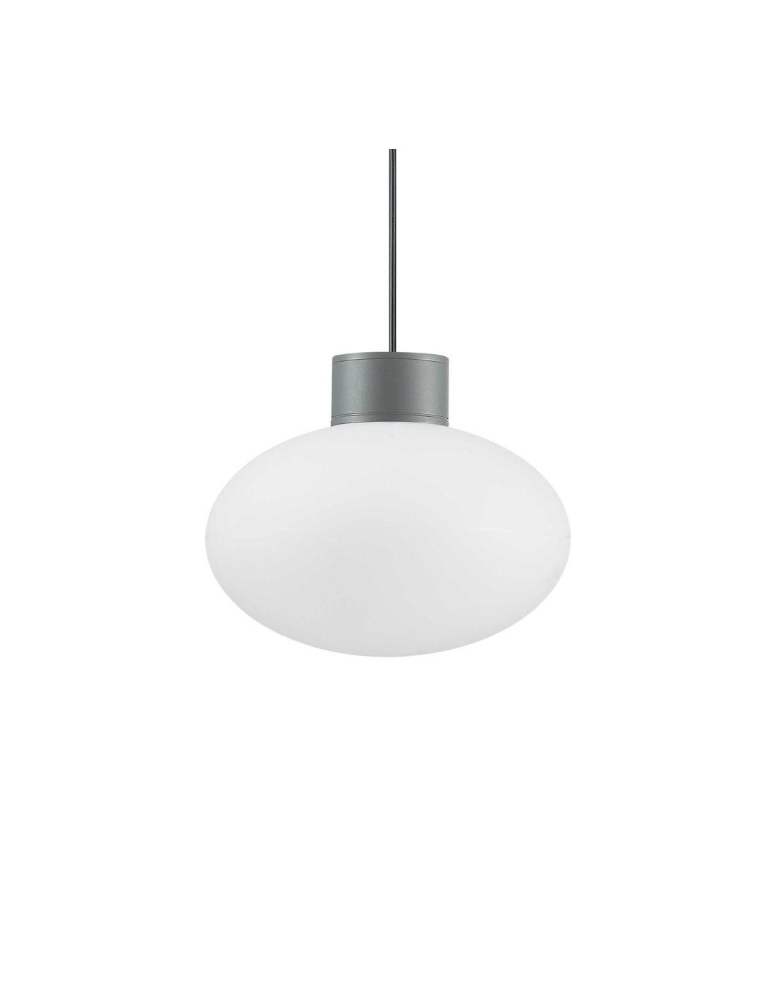 Lustre moderne Ideal Lux Clio Msp1 Anthracite