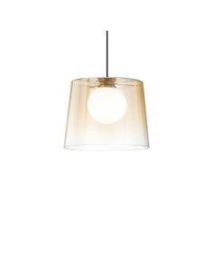 Ideal Lux Fade Sp1 Ambra lampadario moderno