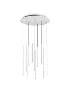 Ideal Lux Filo Sp12 Blanc, lustre de cuisine moderne à LED