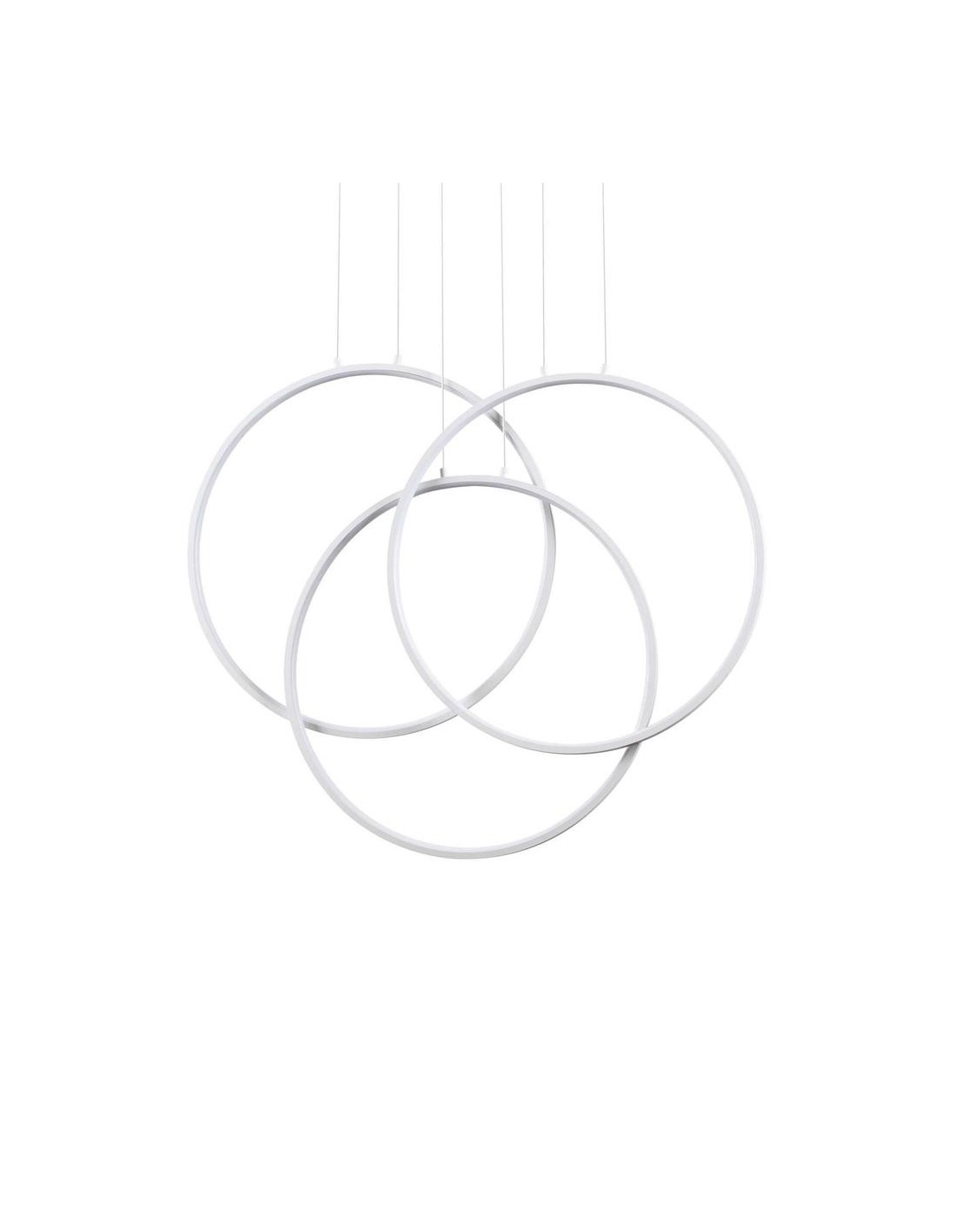 Ideal Lux Frame Sp Cerchio Bianco, lustre LED